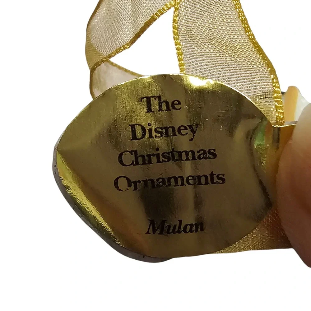 Disney Mulan Ornament The Danbury Mint Christmas Decoration Keepsake‎